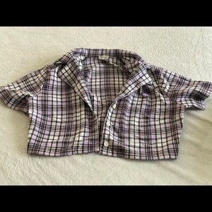 John Galt/Brandy Melville (Pacsun) cropped tee